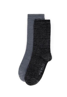 Kadın Simli 2'li Soket Çorap - 50298994003