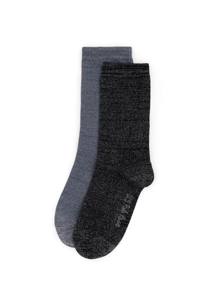 Kadın Simli 2'li Soket Çorap