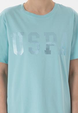 Kadın Aqua Bisiklet Yaka Basic Tişört - 50300850001