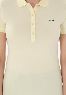 Kadın Limon Basic Polo Yaka Tişört - 50305764202