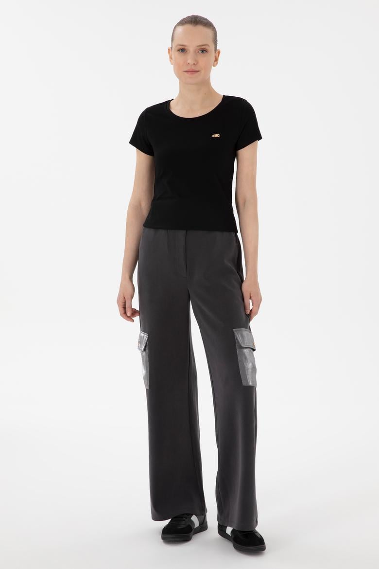 Kadın Antrasit Eşofman Altı