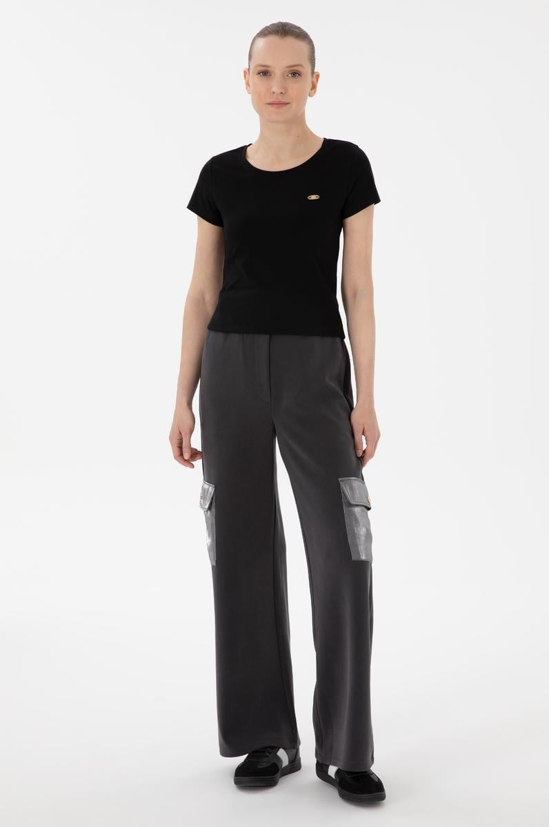 Kadın Antrasit Eşofman Altı