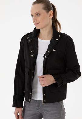 Kadın Siyah Mont - 50299152009