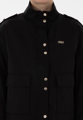 Kadın Siyah Mont - 50299152009