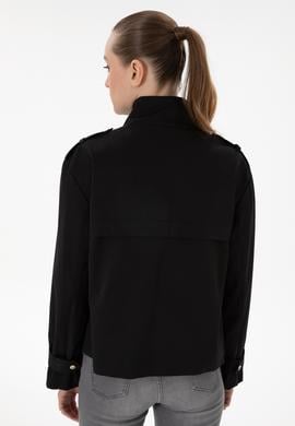 Kadın Siyah Mont - 50299152009