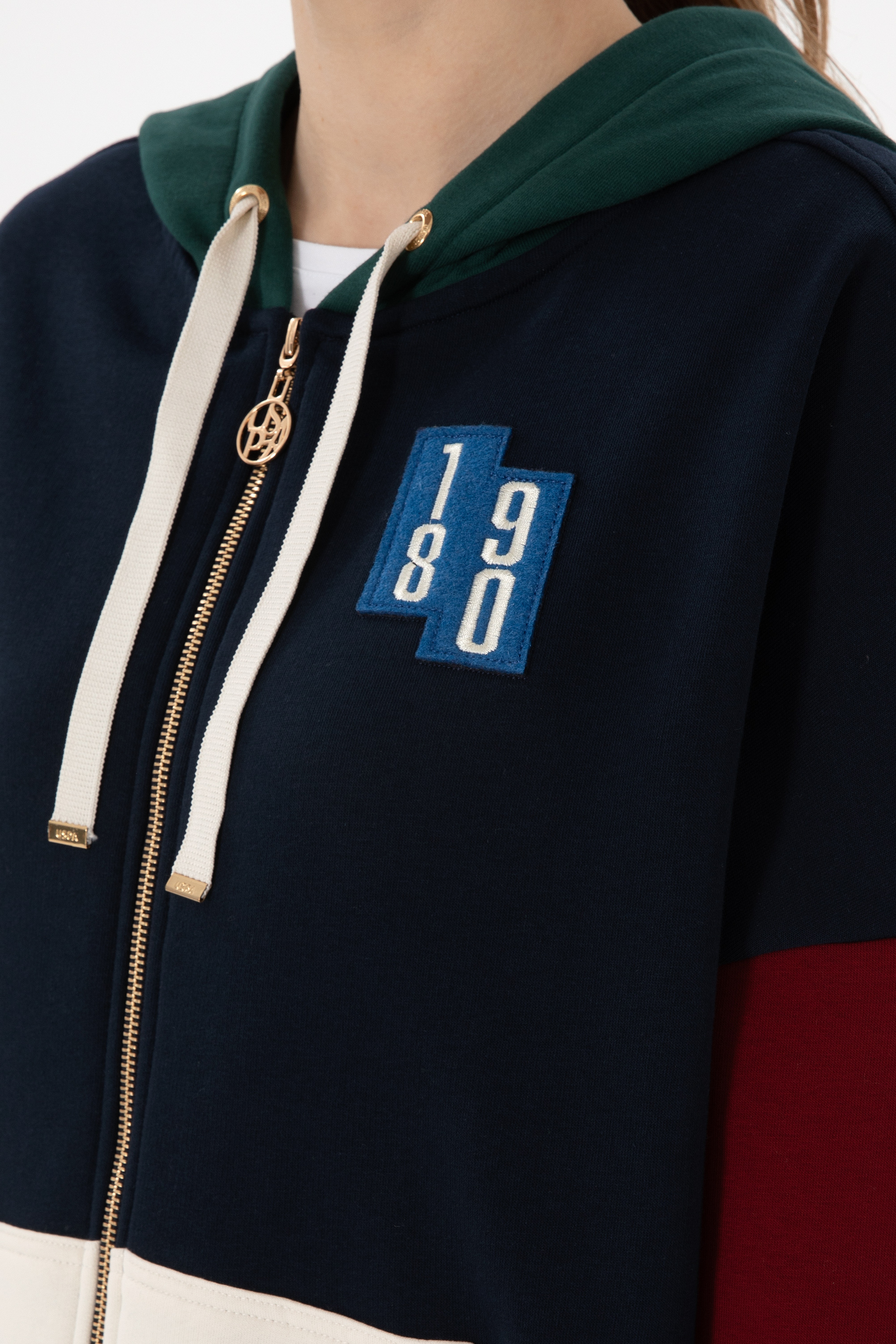 Kadın Lacivert Sweatshirt - Image 7