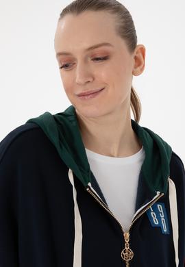 Kadın Lacivert Sweatshirt - 50292445002