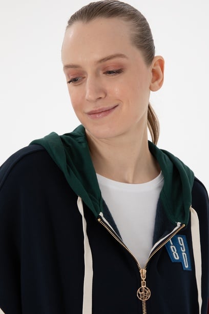 Kadın Lacivert Sweatshirt