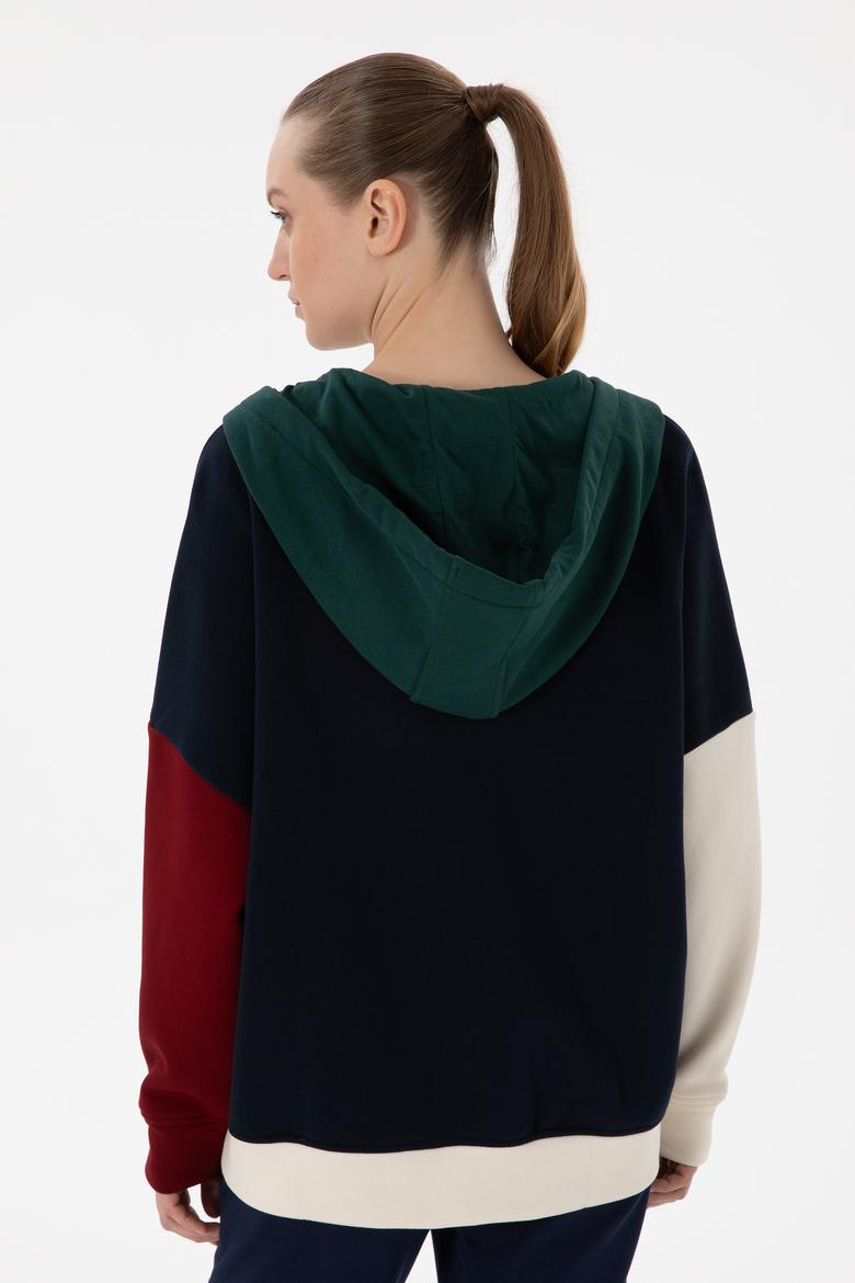 Kadın Lacivert Sweatshirt - 50292445002