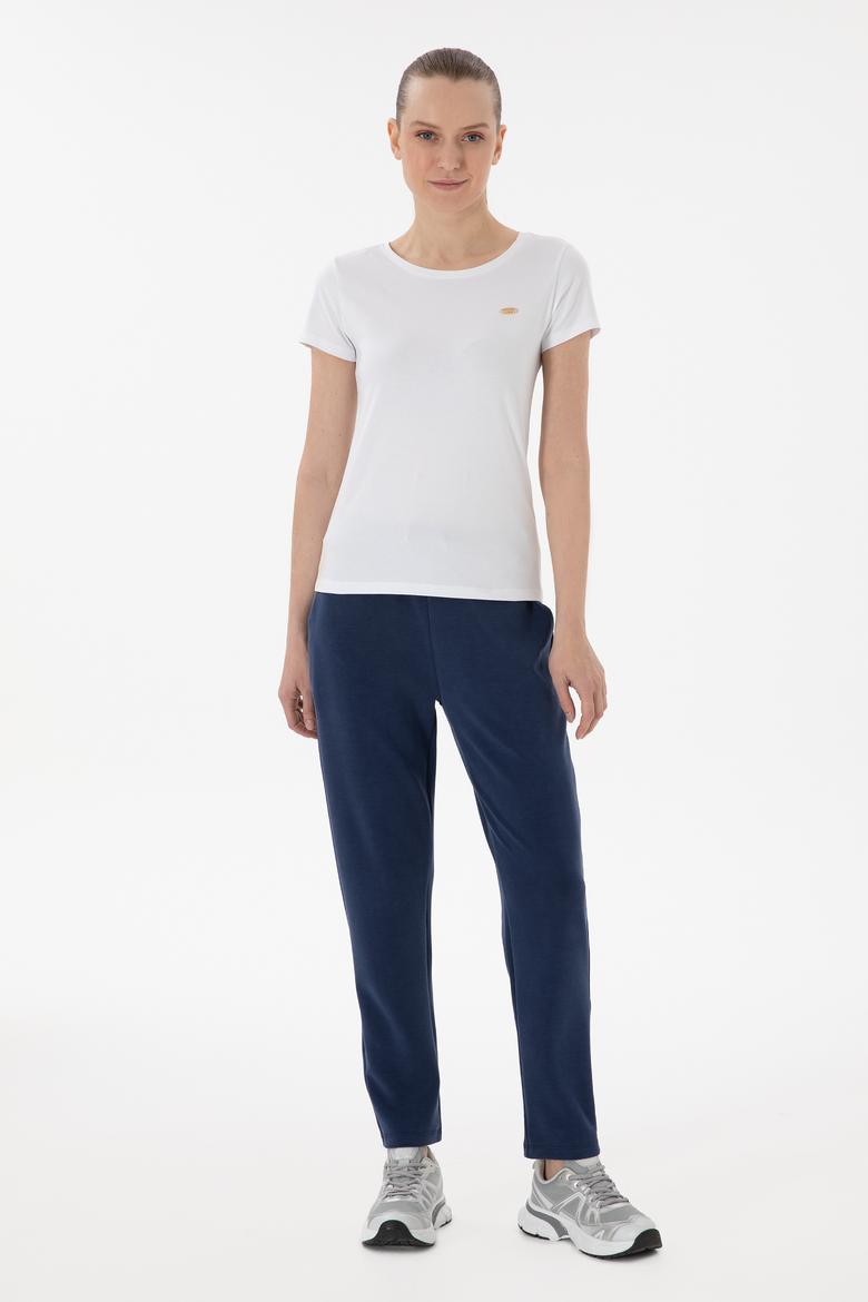 Kadın Lacivert Modal Karışımlı Eşofman Altı