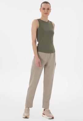 Kadın Açık Haki Modal Karışımlı Eşofman Altı - 50306491014