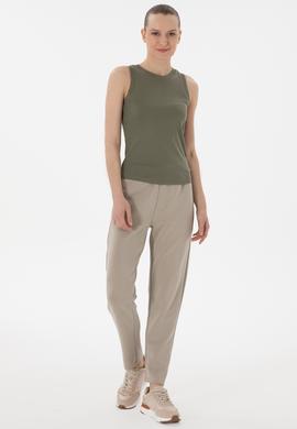 Kadın Açık Haki Modal Karışımlı Eşofman Altı - 50306491014