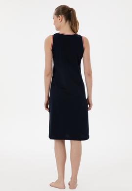 Kadın Lacivert Gecelik - 50312837002