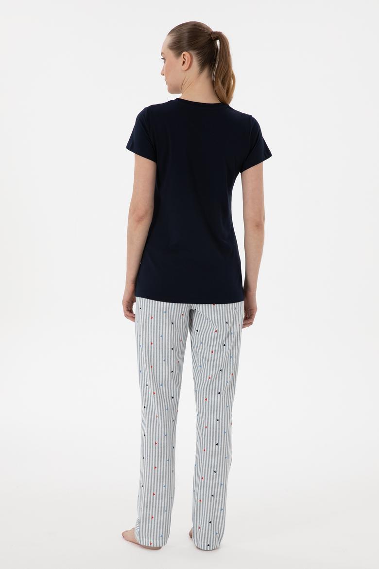 Kadın Lacivert Pijama Takımı - 50312909004