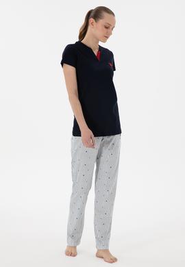 Kadın Lacivert Pijama Takımı - 50312909004