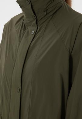 Kadın Koyu Haki Trençkot - 50299143003