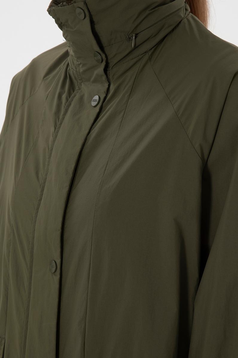 Kadın Koyu Haki Trençkot