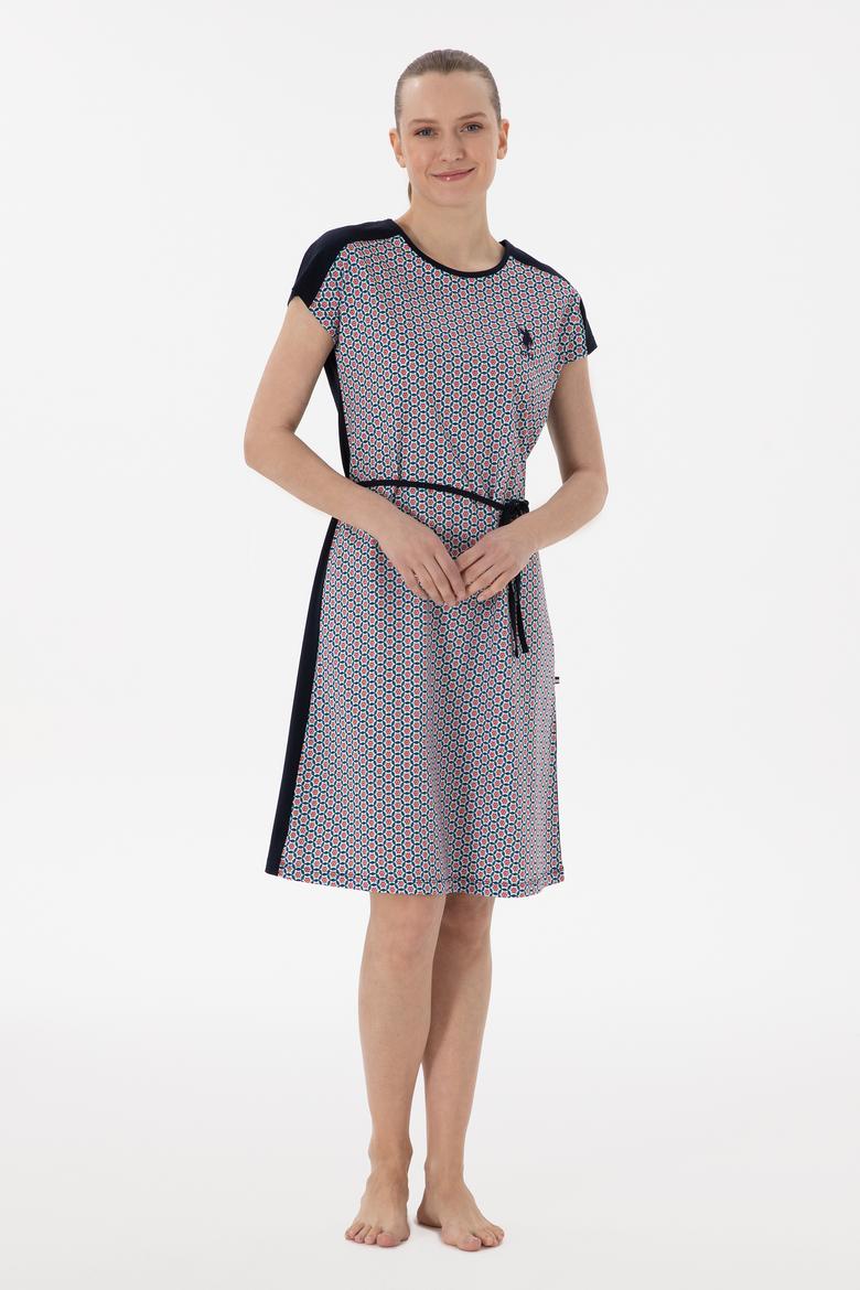 Kadın Lacivert Gecelik