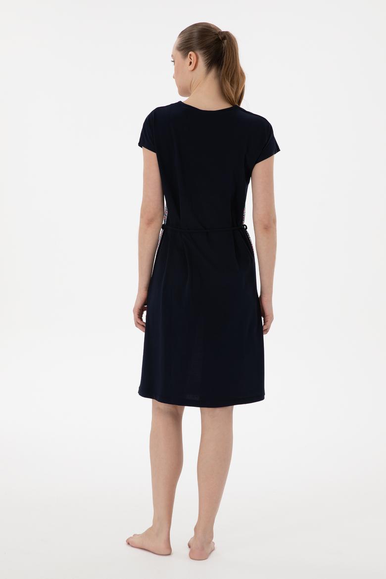 Kadın Lacivert Gecelik - 50312838006