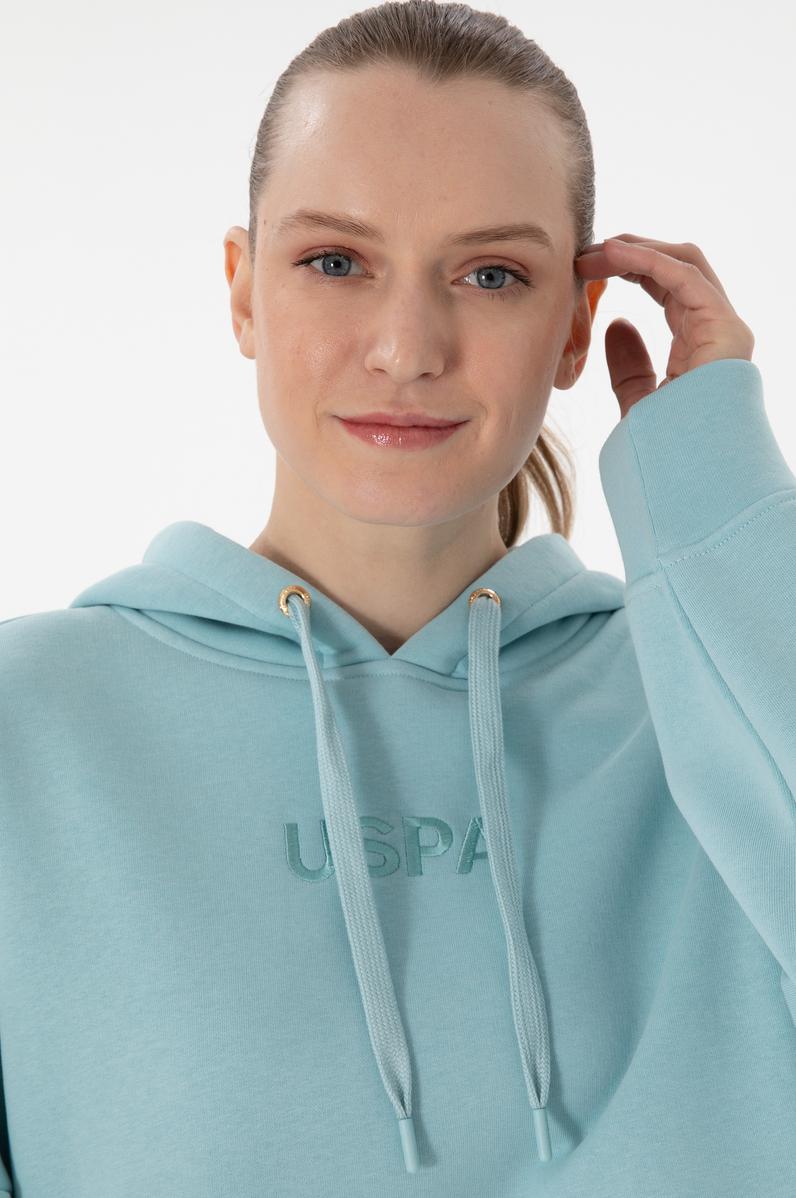 Kadın Su Yeşili Sweatshirt