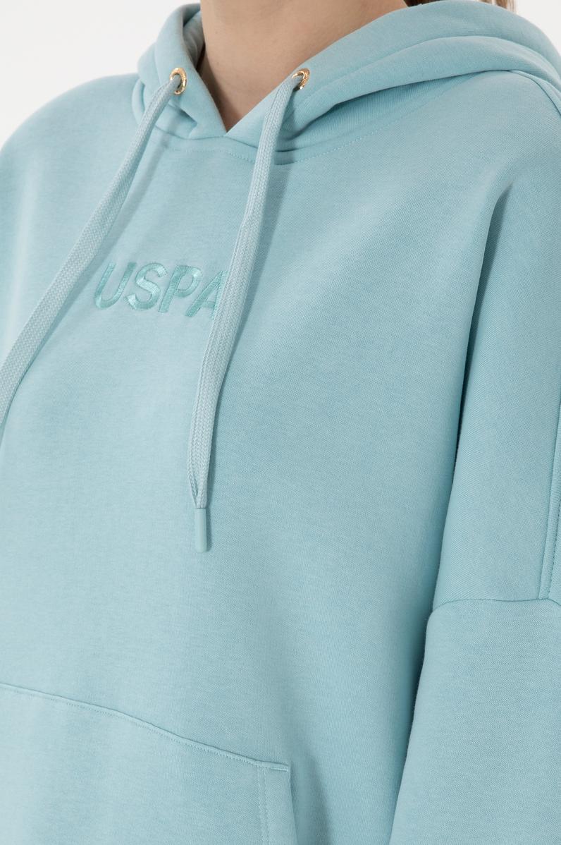 Kadın Su Yeşili Sweatshirt