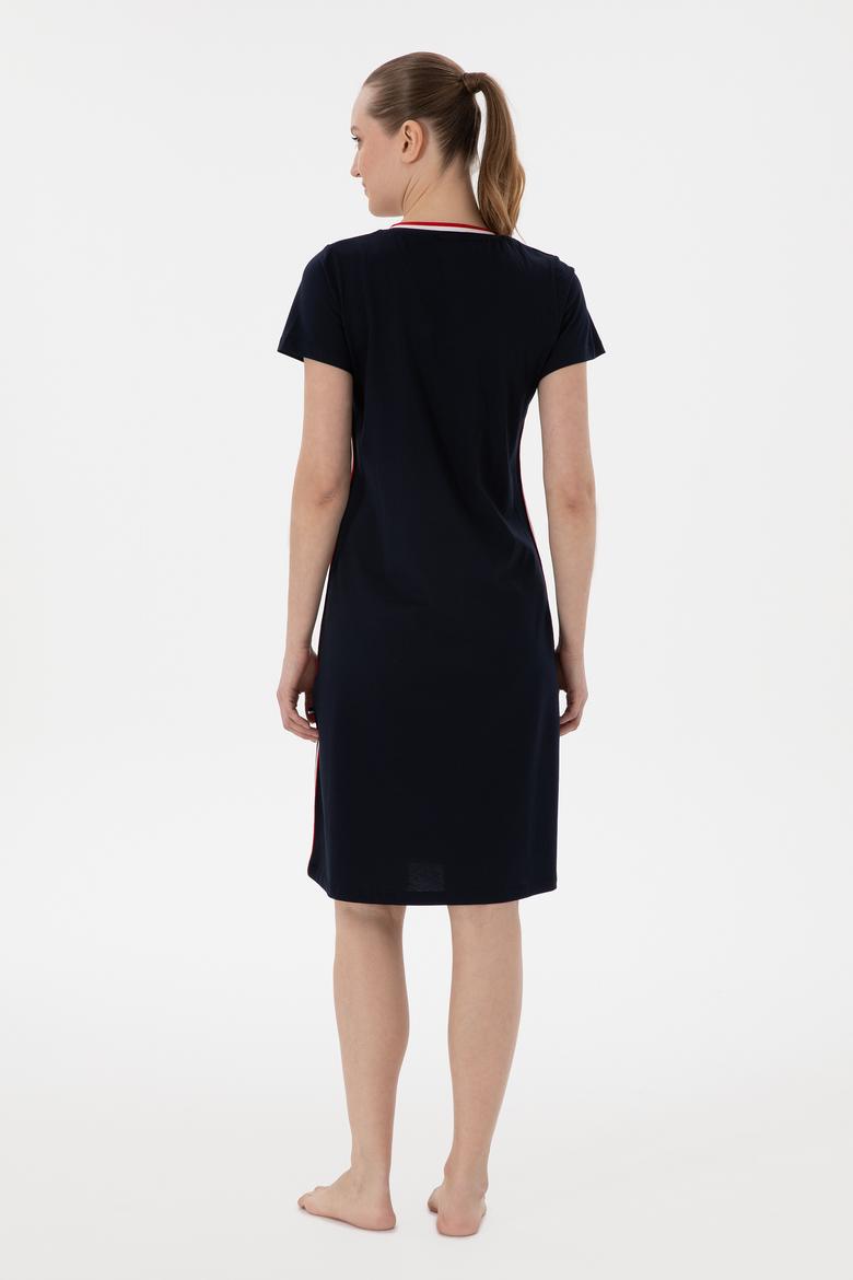 Kadın Lacivert Gecelik - 50312841005