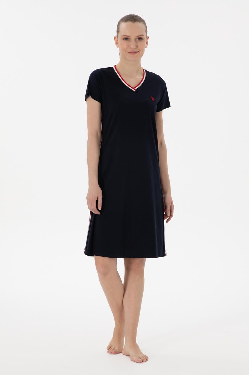 Kadın Lacivert Gecelik