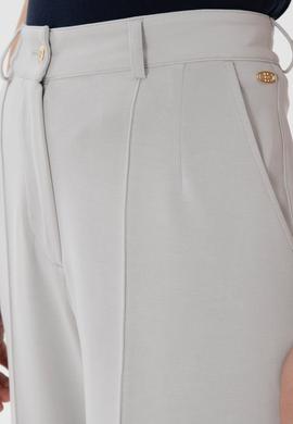 Kadın Taş Modal Karışımlı Loose Fit Örme Pantolon - 50300762024