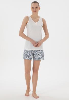 Kadın Ekru Pijama Takımı - 50312913002