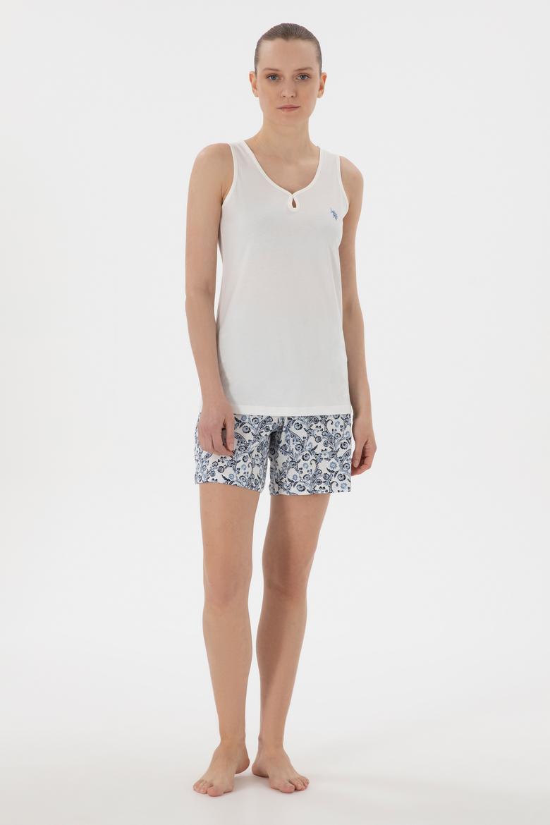 Kadın Ekru Pijama Takımı