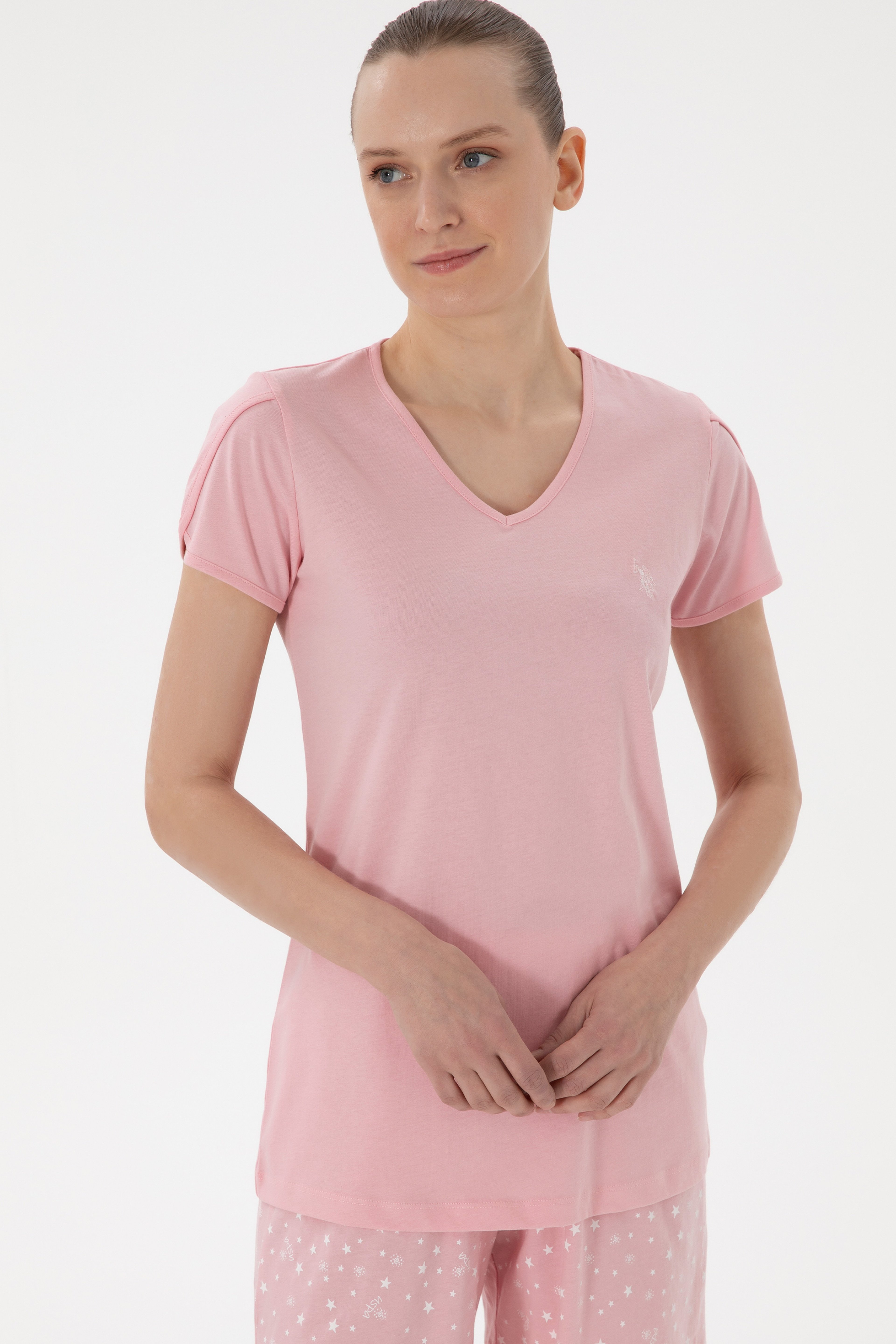 Kadın Pembe Pijama Takımı - Image 3