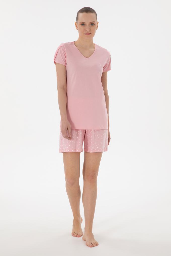 Kadın Pembe Pijama Takımı