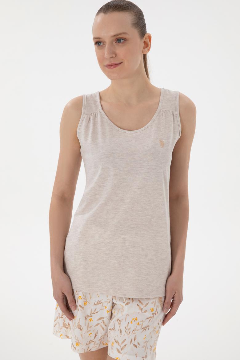 Kadın Bej Pijama Takımı - 50312914005