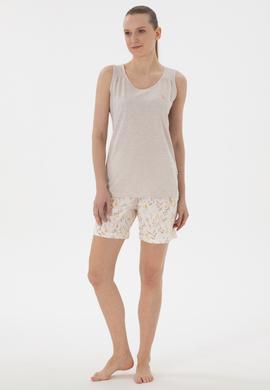 Kadın Bej Pijama Takımı - 50312914005