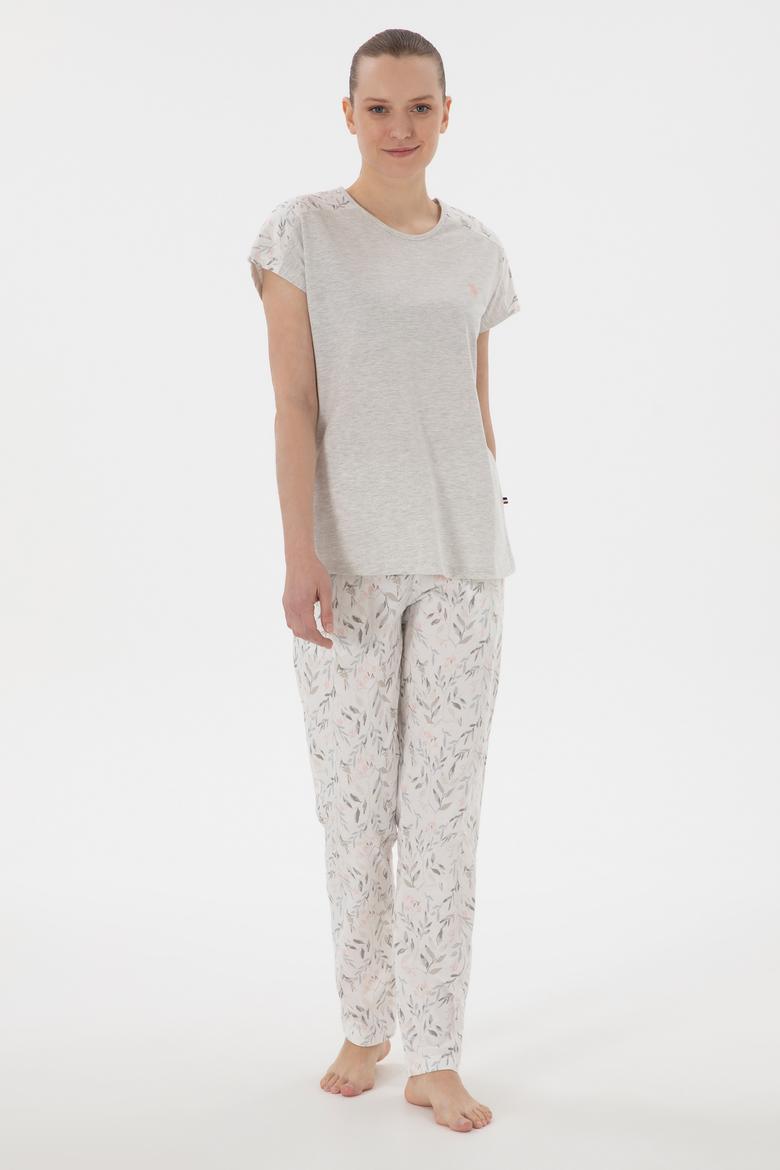 Kadın Ekru Pijama Takımı - 50312907004