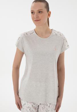 Kadın Ekru Pijama Takımı - 50312907004