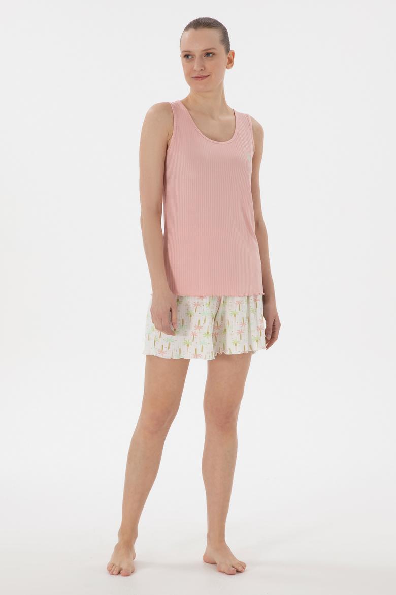 Kadın Somon Pijama Takımı - 50312916005