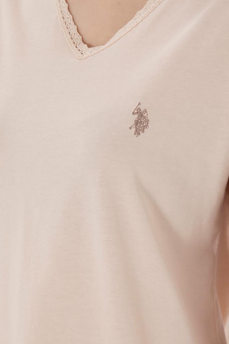 Kadın Bej Pijama Takımı - 50312908004