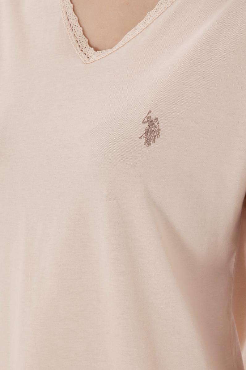 Kadın Bej Pijama Takımı