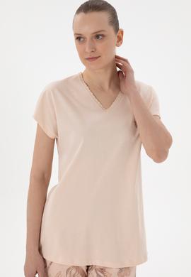 Kadın Bej Pijama Takımı - 50312908004