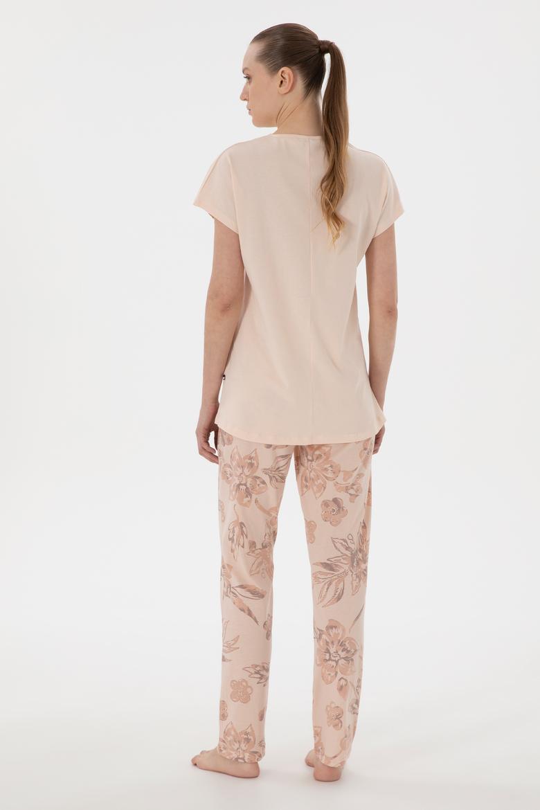 Kadın Bej Pijama Takımı - 50312908004