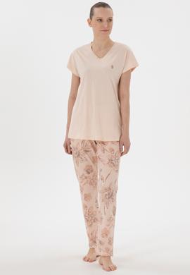 Kadın Bej Pijama Takımı - 50312908004