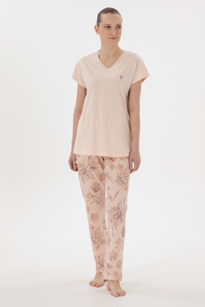 Kadın Bej Pijama Takımı - 50312908004