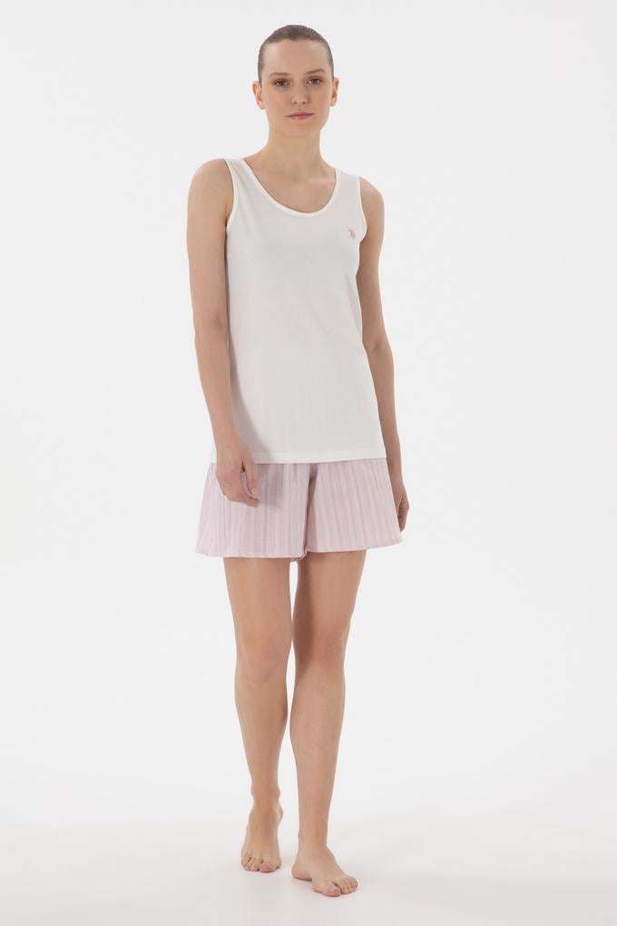 Kadın Ekru Pijama Takımı