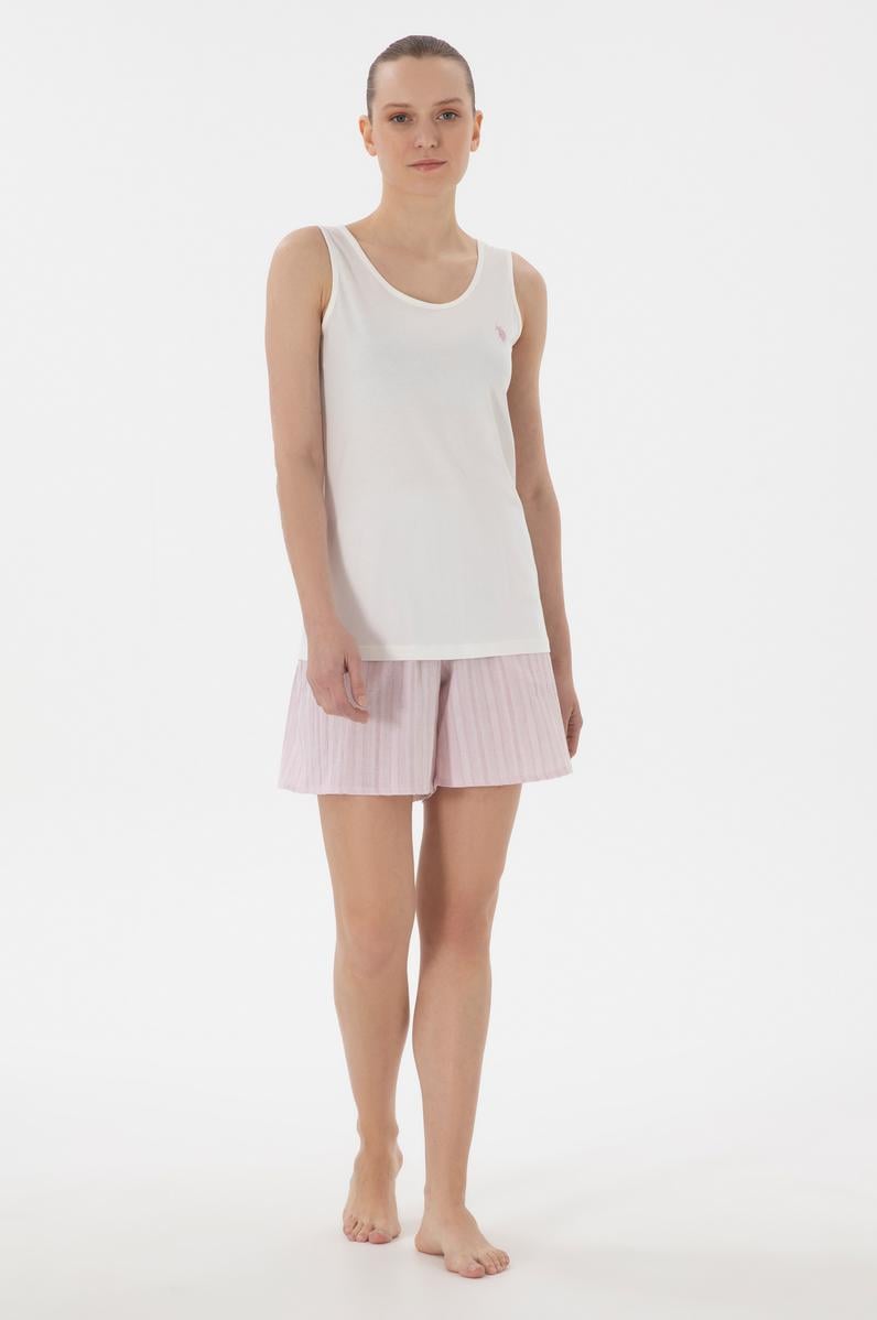 Kadın Ekru Pijama Takımı