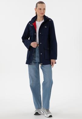 Kadın Lacivert Kaban - 50299138007