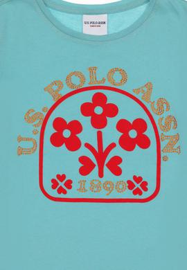 Kız Çocuk Mint Tişört - 50283266012