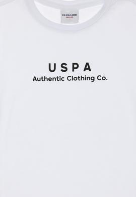 Erkek Çocuk Beyaz Comfort Basic Bisiklet Yaka Tişört - 50306513009