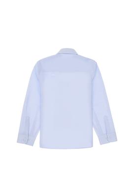 Erkek Çocuk Açık Mavi Uzun Kollu Basic Gömlek - 50306584032