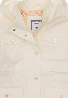 Kız Çocuk Krem Yağmurluk - 50301559006